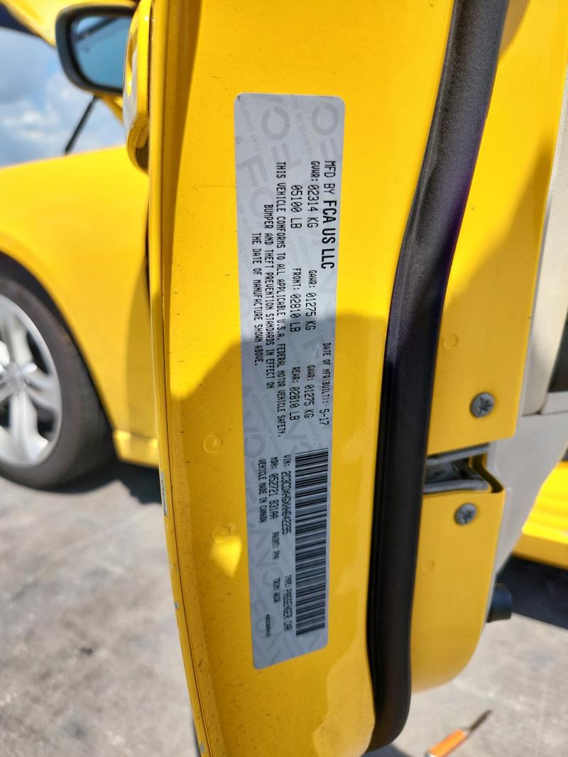 2017 DODGE CHARGER SX - 2C3CDXHGXHH642295