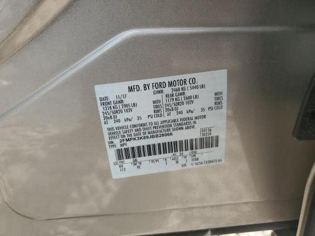 2018 FORD EDGE TITAN 2FMPK3K89JBB28066
