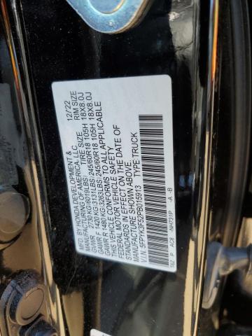 2023 HONDA RIDGELINE 5FPYK3F52PB015913