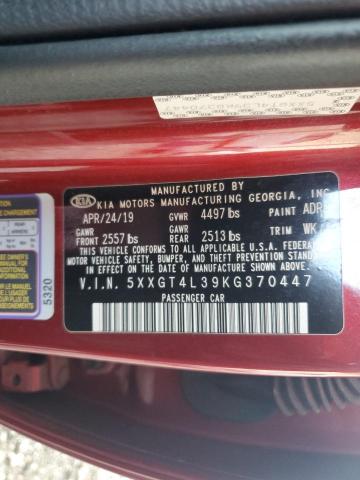 2019 KIA OPTIMA LX 5XXGT4L39KG370447