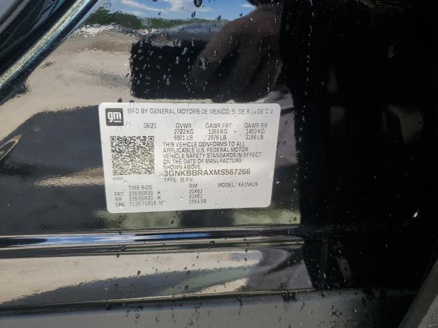 2021 CHEVROLET BLAZER 1LT 3GNKBBRAXMS567266