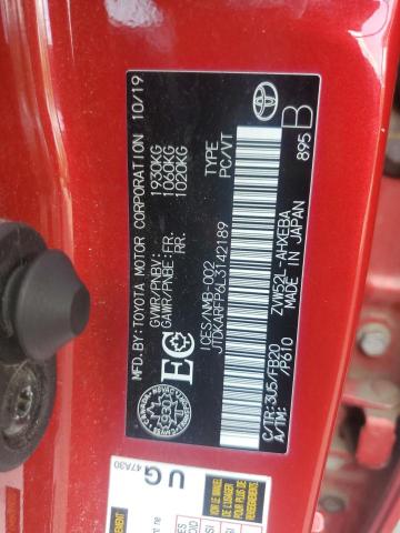 2020 TOYOTA PRIUS PRIM - JTDKARFP6L3142189