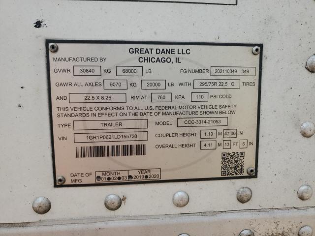 2020 GREAT DANE TRAILER #3257328842