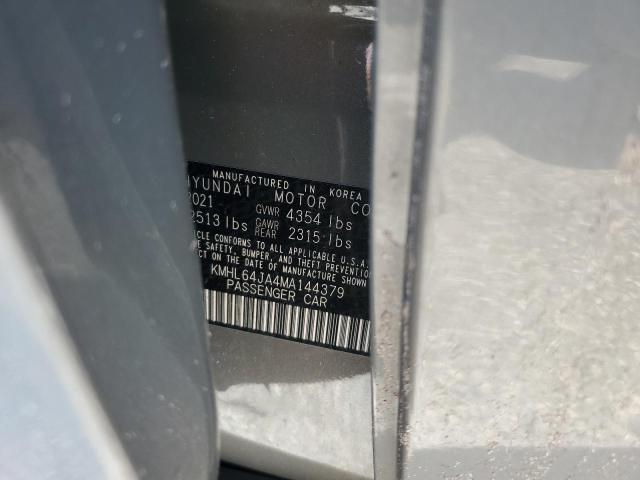 2021 HYUNDAI SONATA SEL KMHL64JA4MA144379