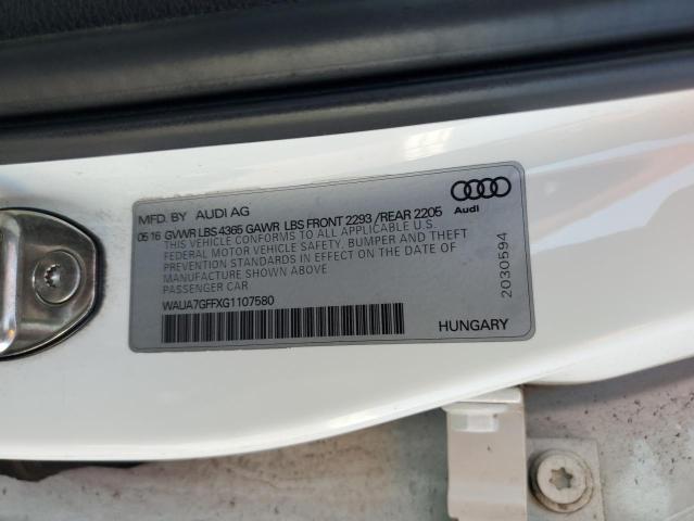 2016 AUDI A3 PREMIUM WAUA7GFFXG1107580