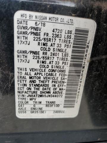 2018 NISSAN ROGUE S - JN8AT2MV0JW344072