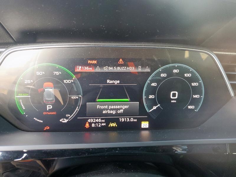 2022 AUDI E-TRON PRE WA1LABGE1NB002482
