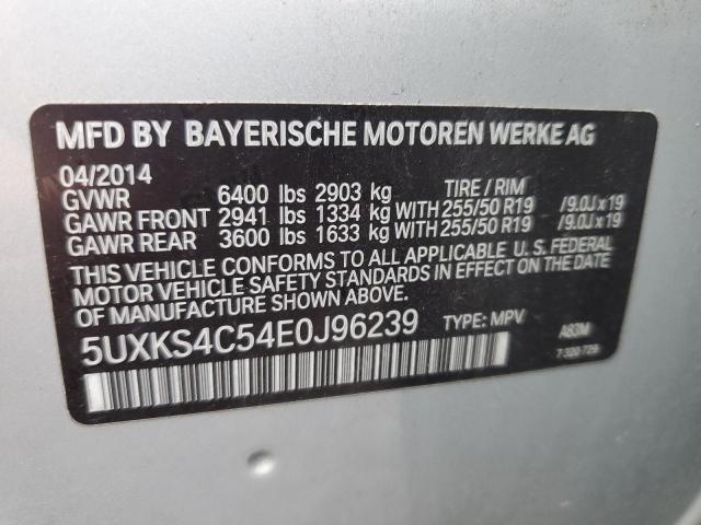 2014 BMW X5 XDRIVE3 - 5UXKS4C54E0J96239