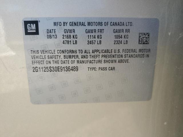 2014 CHEVROLET IMPALA LT - 2G1125S30E9136489