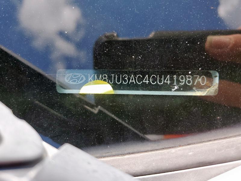 2012 HYUNDAI TUCSON GLS - KM8JU3AC4CU419870