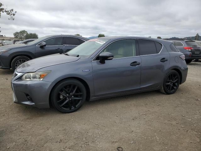 LEXS CT 200 2014 gray  hybrid engine JTHKD5BH8E2183025 photo #1