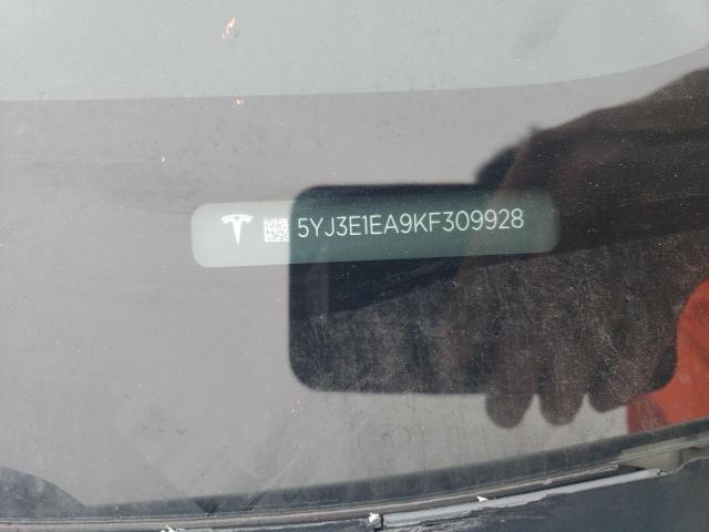 2019 TESLA MODEL 3 5YJ3E1EA9KF309928