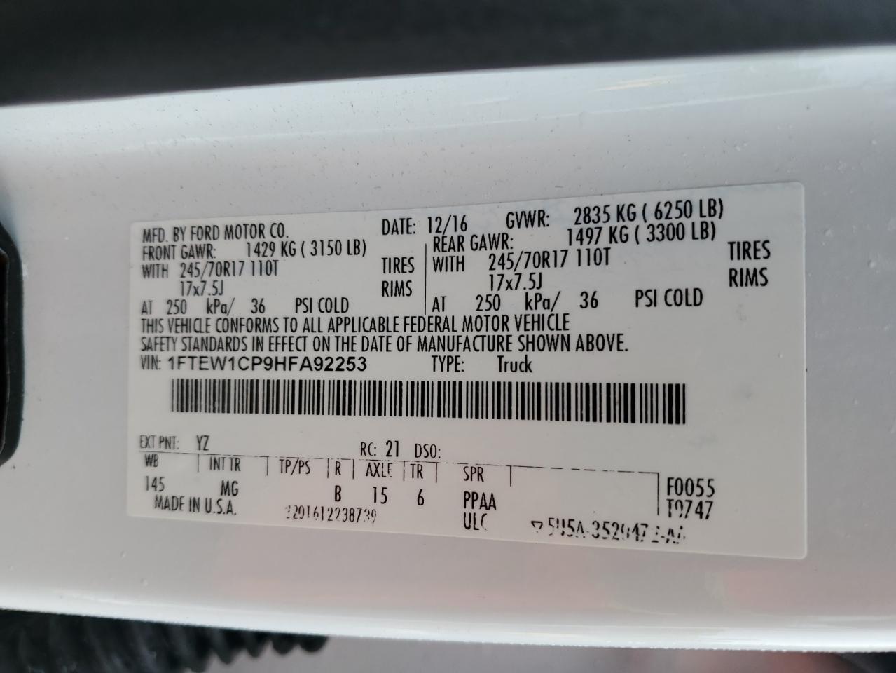 FORD F-150 SUPERCREW