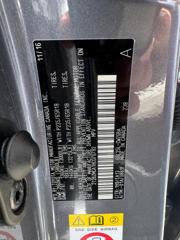 2017 LEXUS RX 350 BAS 2T2BZMCA1HC070792