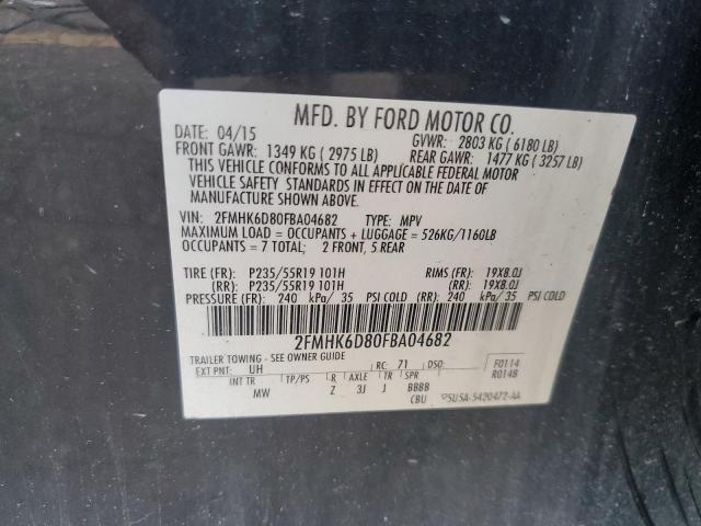 2015 FORD FLEX LIMIT 2FMHK6D80FBA04682