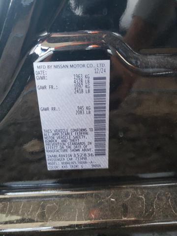 2025 NISSAN ALTIMA SV - 1N4BL4DV1SN352836