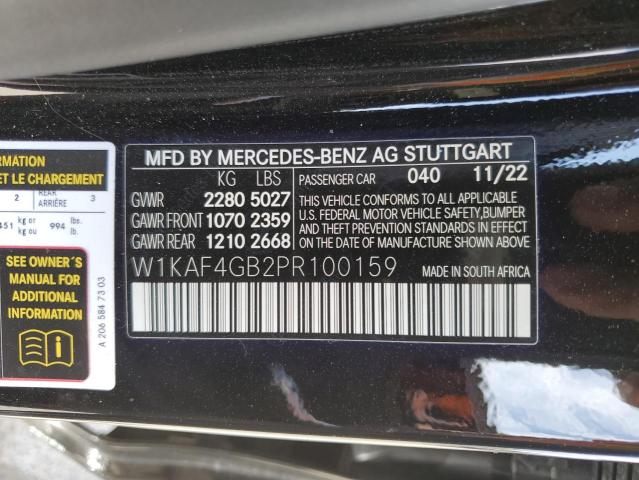 2023 MERCEDES-BENZ C 300 W1KAF4GB2PR100159