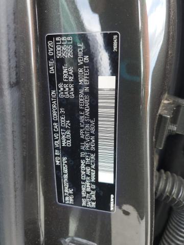 2020 VOLVO S60 T6 MOM 7JRA22TK6LG057176