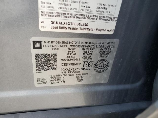 2020 GMC TERRAIN DE 3GKALXEX7LL345340