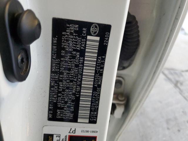 2015 TOYOTA CAMRY LE 4T1BF1FK9FU028186