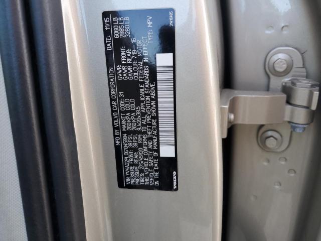 2016 VOLVO XC90 T6 YV4A22PL0G1045984