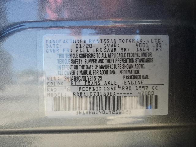 2020 NISSAN SENTRA SV 3N1AB8CV0LY216125