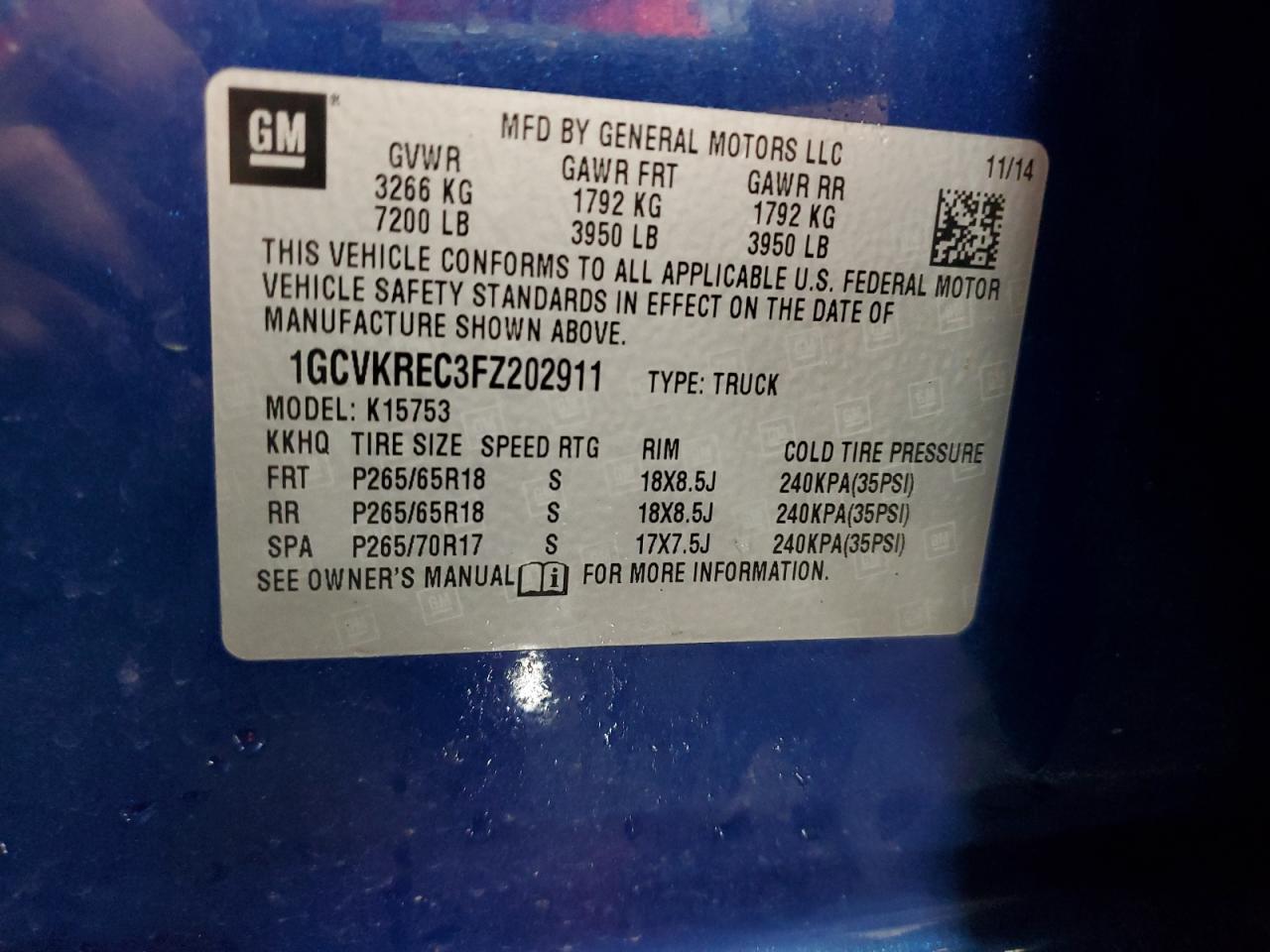 CHEVROLET SILVERADO K1500 LT