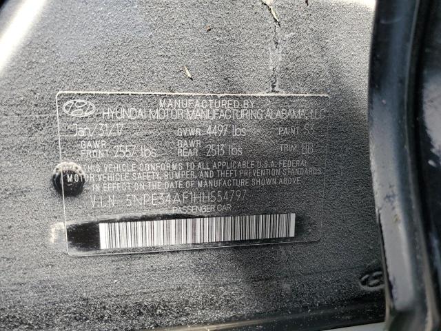 2017 HYUNDAI SONATA SPORT 5NPE34AF1HH554797