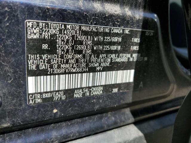 2024 TOYOTA RAV4 LIMITED 2T3D6RFV7RW068344