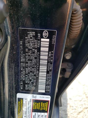 2014 TOYOTA CAMRY L #3280680387