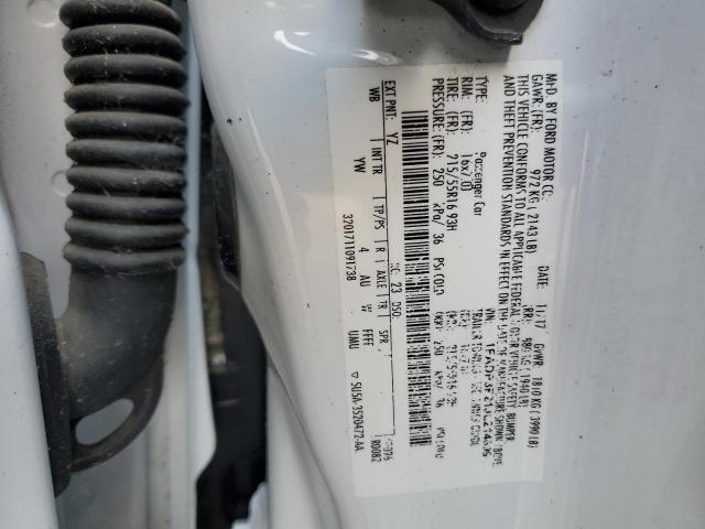 2018 FORD FOCUS SE 1FADP3F21JL214699