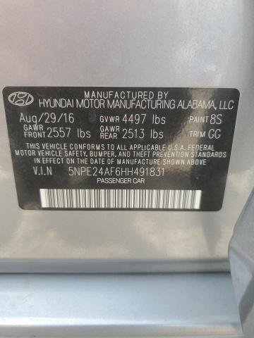 2017 HYUNDAI SONATA SE - 5NPE24AF6HH491831