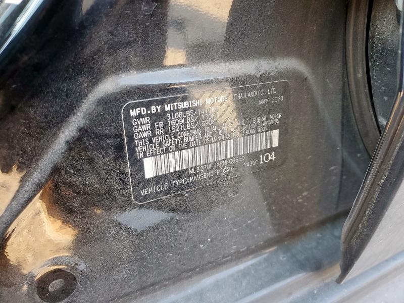 2023 MITSUBISHI MIRAGE G4 ML32FUFJXPHF06550