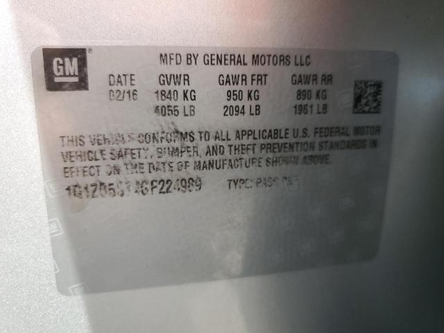 2016 CHEVROLET MALIBU LS 1G1ZB5ST4GF224989