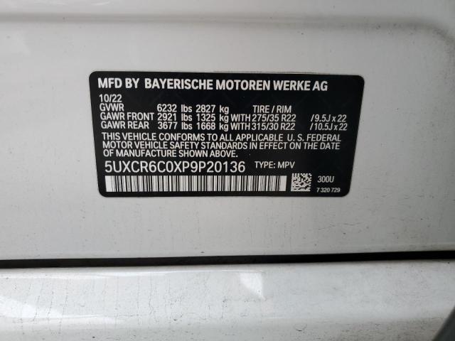 2023 BMW X5 XDRIVE4 5UXCR6C0XP9P20136