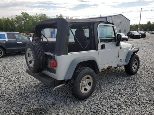 JEEP WRANGLER / 2006 silver  gas 1J4FA29S96P764110 photo #4