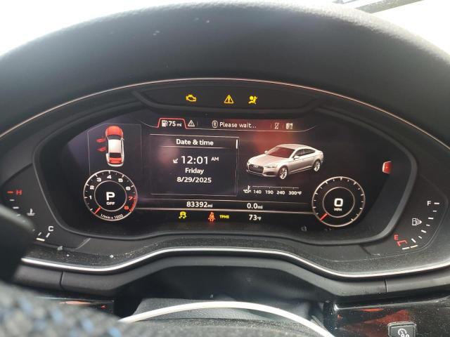 2019 AUDI A5 PREMIUM WAUENCF54KA016854