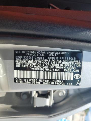 2017 TOYOTA YARIS L #3274701828