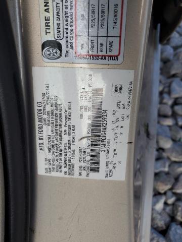 2010 FORD FUSION SEL - 3FAHP0JG4AR259334