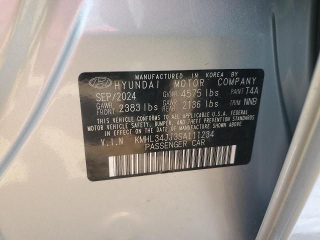 2025 HYUNDAI SONATA HYB KMHL34JJ3SA111234