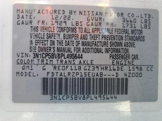 2023 NISSAN KICKS S - 3N1CP5BV8PL495644