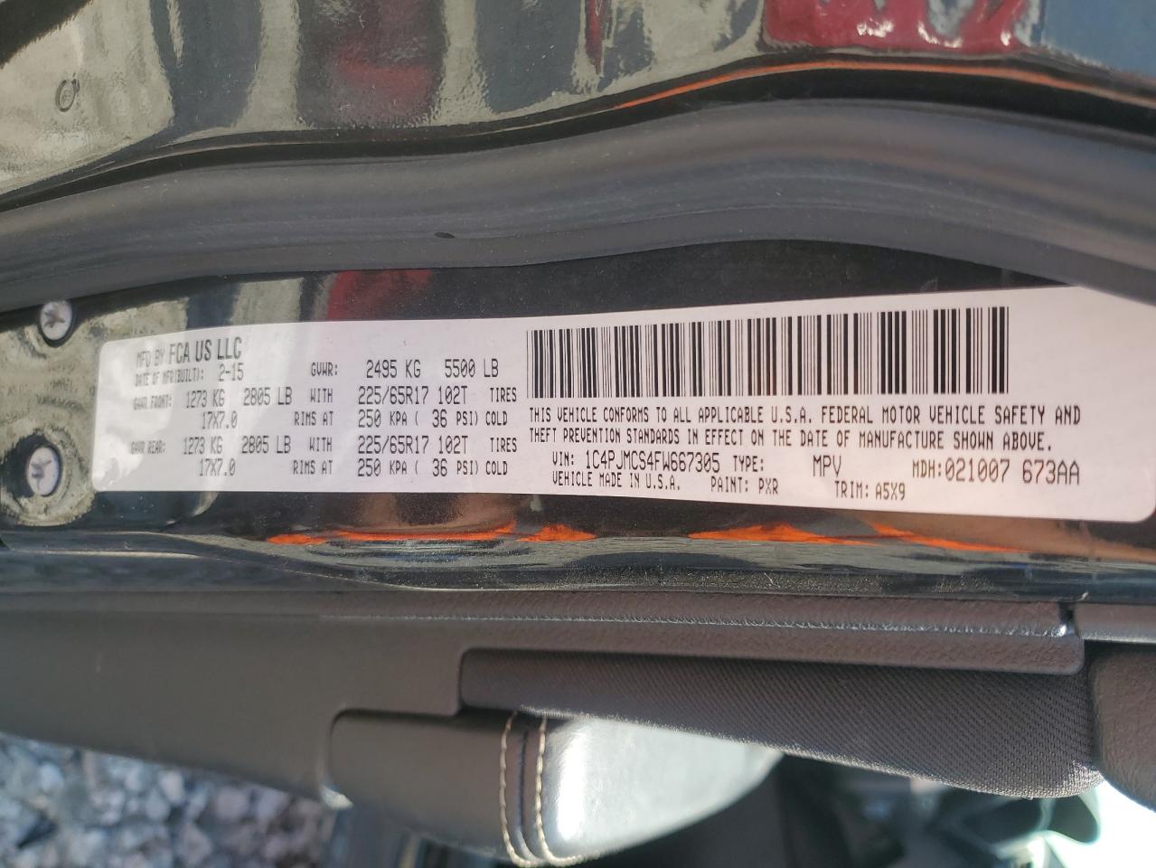 JEEP GRAND CHEROKEE LATITUDE