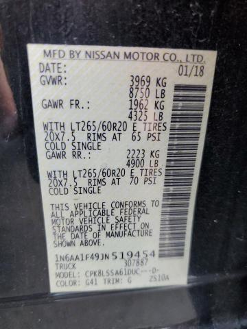 2018 NISSAN TITAN XD SL 1N6AA1F49JN519454