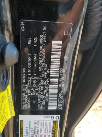 2015 LEXUS GX 460 JTJBM7FX8F5109485
