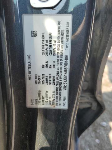 2025 TESLA MODEL 3 5YJ3E1EA5SF004409