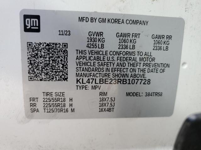 2024 BUICK ENVISTA SP KL47LBE23RB107728