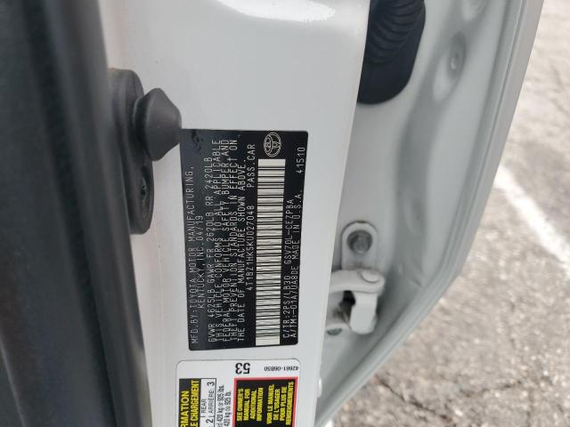 2019 TOYOTA CAMRY XSE 4T1BZ1HK5KU027048