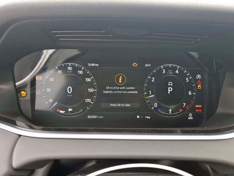 2020 LAND ROVER RANGE ROVE SALZJ2FX2LH087662