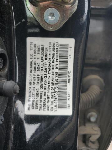 2017 HONDA CIVIC EX #3281401995