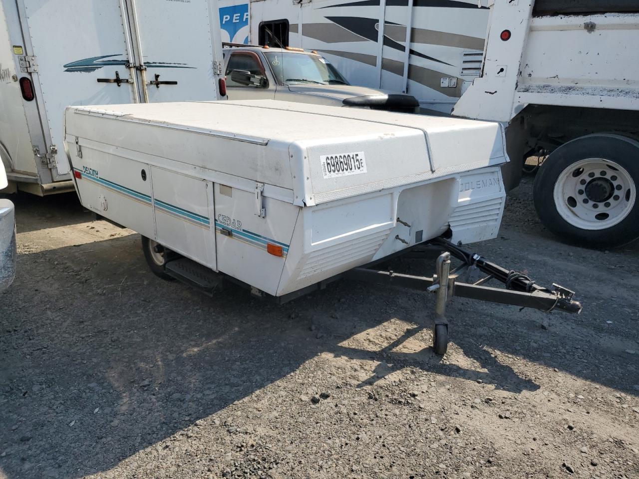 Lot #3254805142 1993 FLEETWOOD/COLEM DESTINY CEDAR